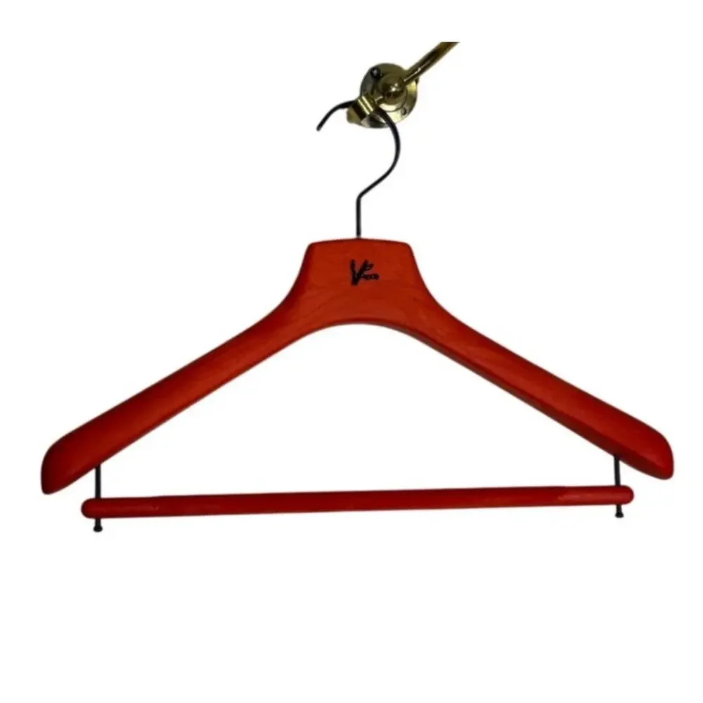 ISAIA NAPOLI Red Composite Coral Suit Hanger